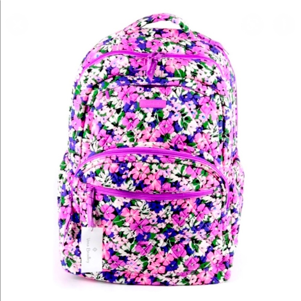 Vera Bradley essential backpack Flower Garden NWT